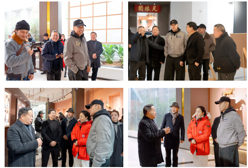 著名演员于荣光到访云经管‼️ 第 2 张